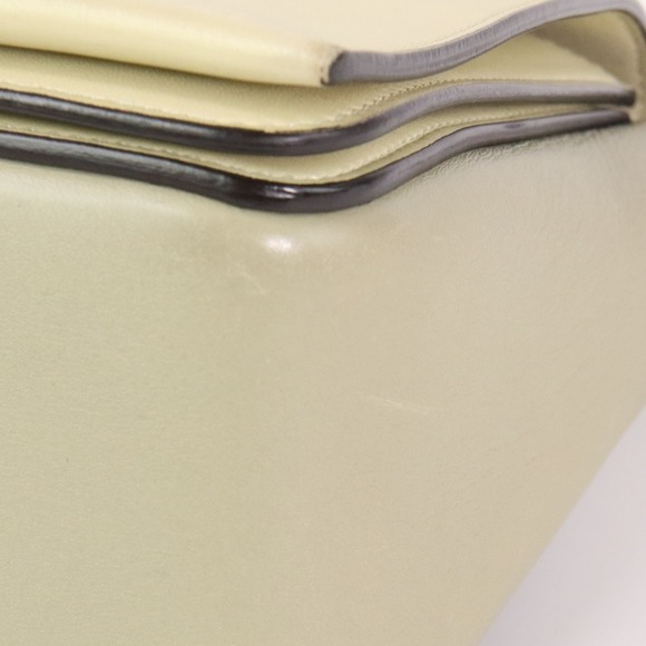 CELINE Gray Leather Shoulder Bag - Picture 12 of 16